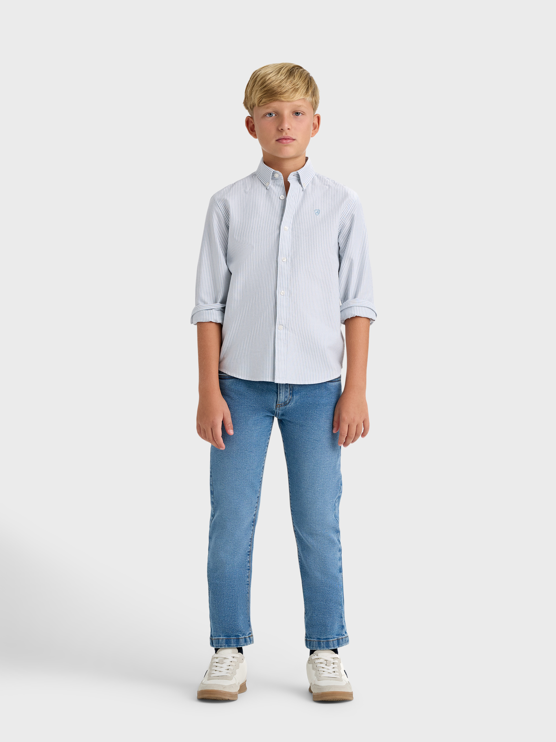 CAMISA OXFORD STRIPES KIDS